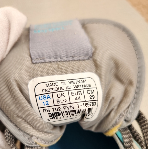 RBK Reebok Modern Classic Aztec Glam Comfort Gray Pink Blue Sneaker Women Sz 12 - Picture 11 of 16